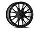 Cavallo CLV-36 Gloss Black Wheel; Rear Only; 24x9; 18mm Offset (08-23 RWD Challenger, Excluding SRT Hellcat & Widebody)