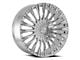 Cavallo CLV-40 Chrome Wheel; Rear Only; 22x9.5; 15mm Offset (08-23 RWD Challenger, Excluding SRT Hellcat & Widebody)