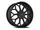 Cavallo CLV-44 Gloss Black Wheel; Rear Only; 26x9.5; 18mm Offset (08-23 RWD Challenger, Excluding SRT Hellcat & Widebody)