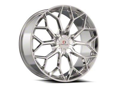 Cavallo CLV-44 Nano Chrome Wheel; Rear Only; 24x9; 18mm Offset (08-23 RWD Challenger, Excluding SRT Hellcat & Widebody)