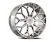 Cavallo CLV-44 Nano Chrome Wheel; Rear Only; 24x9; 18mm Offset (08-23 RWD Challenger, Excluding SRT Hellcat & Widebody)