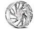 Cavallo CLV-29 Chrome Wheel; Rear Only; 22x9.5; 15mm Offset (11-23 RWD Charger, Excluding Widebody)