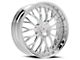 Cavallo CLV-33 Chrome Wheel; Rear Only; 24x9; 18mm Offset (11-23 RWD Charger, Excluding Widebody)