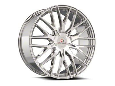 Cavallo CLV-45 Chrome Wheel; Rear Only; 24x9; 18mm Offset (11-23 RWD Charger, Excluding Widebody)