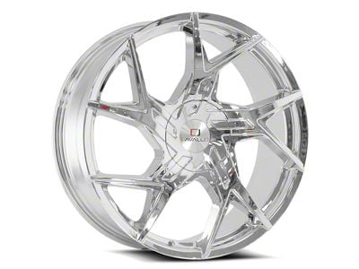 Cavallo CLV-26 Chrome Wheel; 20x8.5; 35mm Offset (94-98 Mustang)