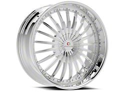 Cavallo CLV-32 Nano Chrome Wheel; 20x8.5; 35mm Offset (05-09 Mustang)