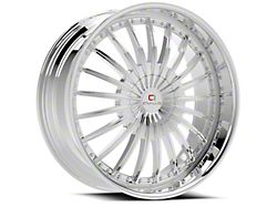 Cavallo CLV-32 Nano Chrome Wheel; 20x8.5; 35mm Offset (94-98 Mustang)