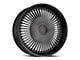 Cavallo CLV-41 Gloss Black and Machined Wheel; 20x8.5; 35mm Offset (05-09 Mustang)