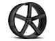 Cavallo CLV-5 Matte Black Wheel; 20x8.5; 35mm Offset (99-04 Mustang)