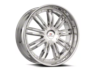 Cavallo CLV-54 Nano Chrome Wheel; 18x8; 35mm Offset (99-04 Mustang GT, V6)