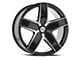 Cavallo CLV-C-31 Gloss Black and Machined Wheel; 20x8.5; 35mm Offset (99-04 Mustang)