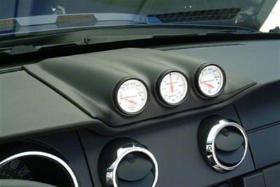 CDC Mustang Dash Gauge Pod; Unpainted 110140 (05-09 Mustang) - Free ...