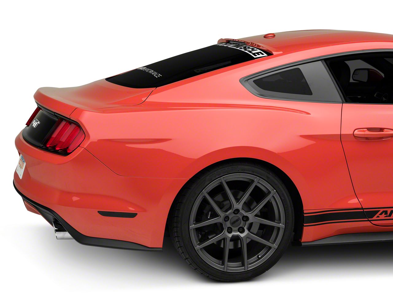 CDC Mustang Outlaw Roof Spoiler; Unpainted 1511-7012-01 (15-23 Mustang ...