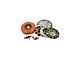 Centerforce DYAD DS Organic/Carbon Twin Disc Clutch Kit with Flywheel; 26-Spline (79-95 5.0L Mustang)