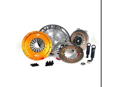 Centerforce TRIAD XDS Triple Disc Clutch Kit with 6-Bolt Flywheel; 26-Spline (1979 5.0L Mustang)