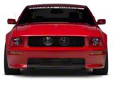 Cervini's Heat Extractor Hood; Unpainted (05-09 Mustang GT, V6)