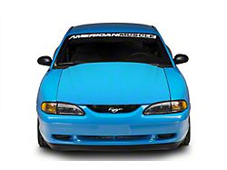 Cervini's 2000 Cobra R Style Hood; Unpainted (94-98 Mustang)