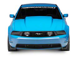 Cervini's 3-Inch Cowl Hood; Unpainted (10-12 Mustang GT, V6)