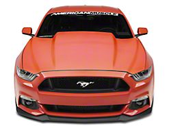 Cervini's 4-Inch Cowl Hood; Unpainted (15-17 Mustang GT, EcoBoost, V6)