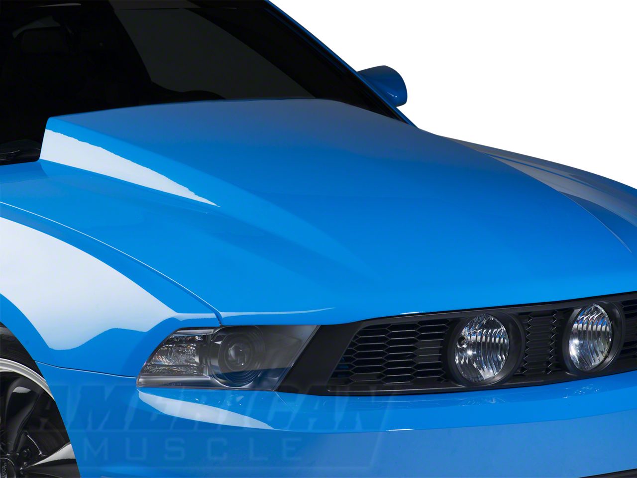 Cervini's Mustang 4-Inch Cowl Hood; Unpainted 1199 (10-12 Mustang GT ...