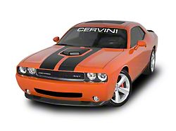 Cervini's Shaker Hood with Unfinished Scoop; Unpainted (08-14 Challenger SRT8; 09-23 Challenger R/T)