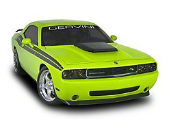 Cervini's T/A Hood with Matte Black Scoop; Unpainted (08-14 Challenger SRT8; 09-23 Challenger R/T)