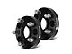 1-Inch 5-Lug Wheel Spacers; Black; Set of Two (08-23 Challenger)