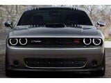 1-Piece Steel Lower Grille Overlay; Satin Black (15-17 Challenger)