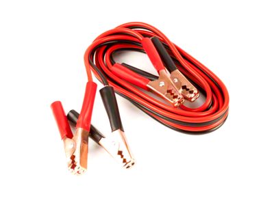 10-Gauge Jumper Cables; 12-Foot