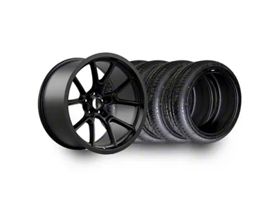 20x11 Redeye Demon Widebody Style Matte Black Wheel & Lanvigator Catchpower All-Sesason Tire Package (08-23 RWD Challenger, Excluding Widebody)