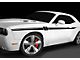 Accent Side Stripes; Gloss Black (11-14 Challenger)