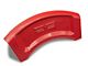 Aesthetic Brake Caliper Covers; Red; Front and Rear (11-23 Challenger R/T w/ Dual Piston Front Calipers; 2014 Challenger Rallye, Redline; 17-23 Challenger GT, T/A; 12-23 Challenger SXT w/ Dual Piston Front Calipers)