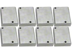 Aluminum Coil Covers; Raw (08-23 V8 HEMI Challenger, Excluding 6.2L)