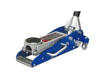 Aluminum Floor Jack; 1.50-Ton Capacity