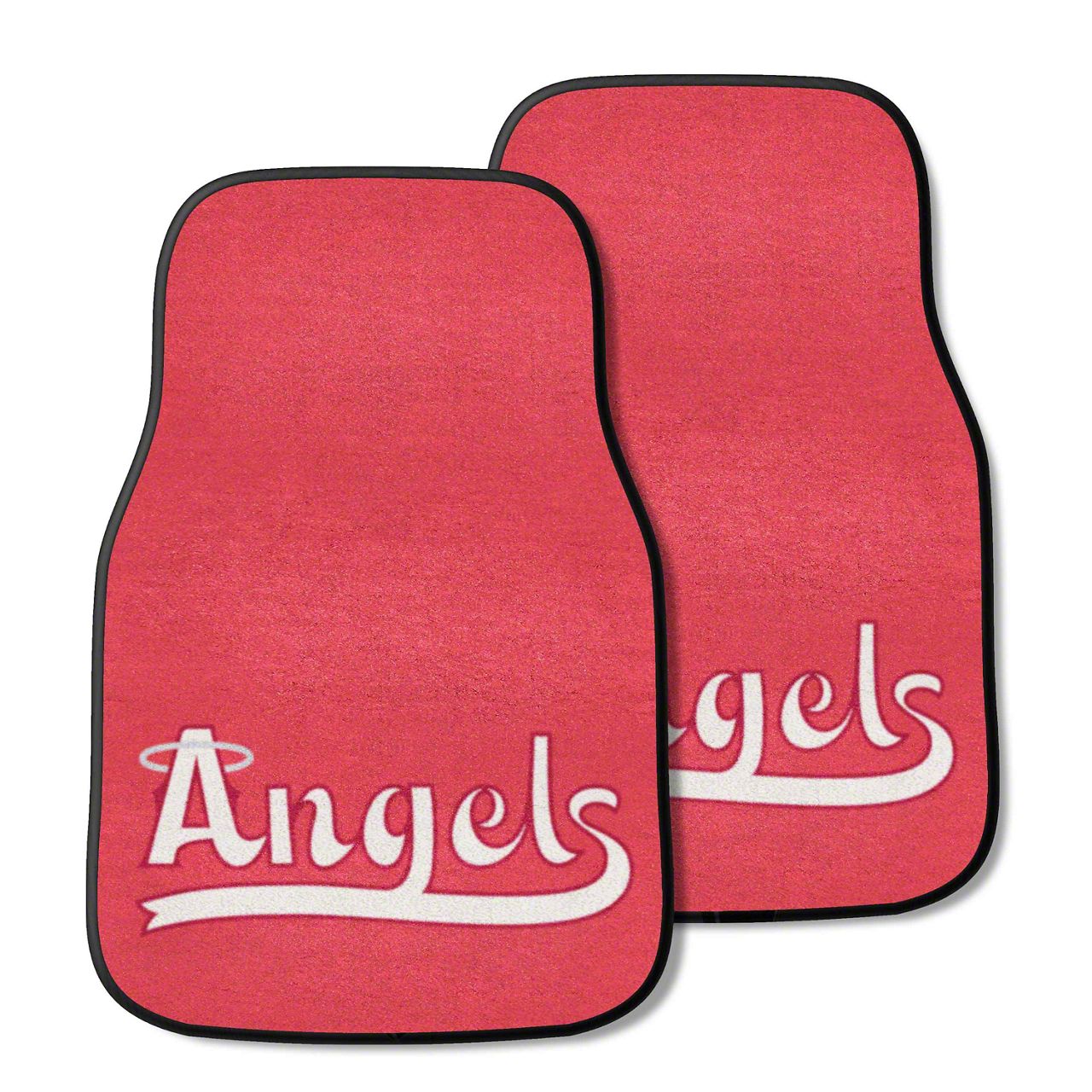 Challenger Carpet Front Floor Mats with Los Angeles Angels City Connect ...