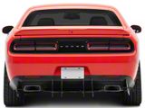 Centa VR2 Rear Diffuser; Dry Carbon Fiber Vinyl (08-23 Challenger)