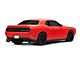 Centa VR2 Rear Diffuser; Dry Carbon Fiber Vinyl (08-23 Challenger)