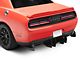 Centa VR2 Rear Diffuser; Dry Carbon Fiber Vinyl (08-23 Challenger)