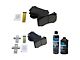 Ceramic Brake Pads with Brake Fluid and Cleaner; Front and Rear (08-14 Challenger SRT8; 2015 Challenger Scat Pack; 2016 Challenger 392 HEMI Scat Pack Shaker; 16-18 Challenger R/T 392, R/T Scat Pack)