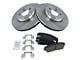 Ceramic Brake Rotor and Pad Kit; Front (09-18 V6 Challenger)