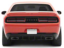 CP Style Rear Diffuser; Matte Black (15-23 Challenger, Excluding Widebody)