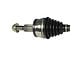 CV Axle Assembly; Rear Driver Side (11-14 Challenger Rallye Redline, SE, SXT)