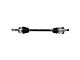 CV Axle Assembly; Rear Driver Side (2010 Challenger SE)