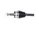 CV Axle Assembly; Rear Driver Side (2009 Challenger SE)