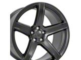 DG22 Satin Gunmetal Wheel; 20x9.5; 19mm Offset (08-23 RWD Challenger, Excluding Widebody)