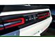 DODGE Trunk Lettering Emblem Overlay Decal; Carbon Fiber (15-23 Challenger)