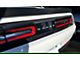DODGE Trunk Lettering Emblem Overlay Decal; Reflective Red (08-14 Challenger)