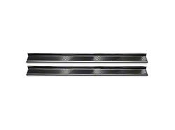 Door Sill Plates; Carbon Fiber (08-23 Challenger)