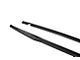 EOS Track Package Style Side Skirt Extensions; Glossy Black (15-23 Challenger)