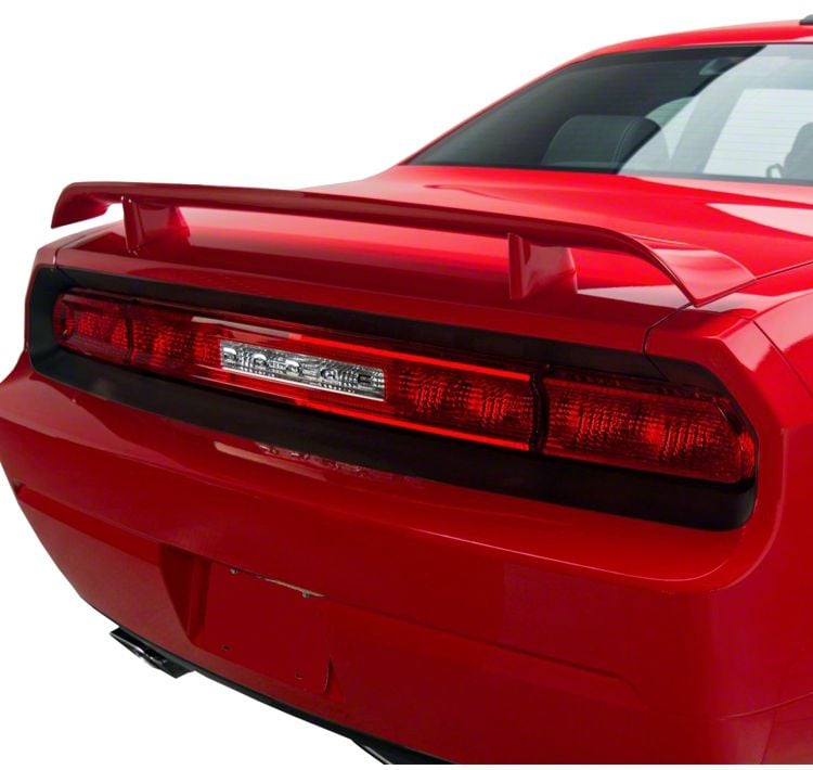 Challenger Factory Style 2-Post Rear Deck Spoiler; Pre-Painted (08-23 ...